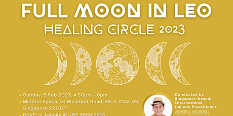 Full Moon in Leo Healing Circle 2023
