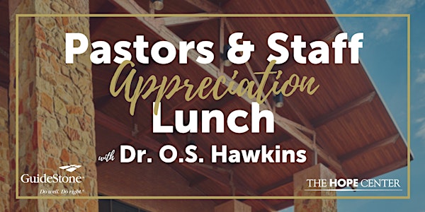 Pastors & Staff Appreciation Lunch