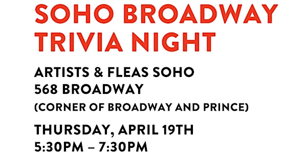 SoHo Broadway Trivia Night