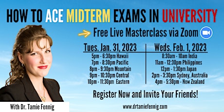 How to Ace Midterm Exams in University