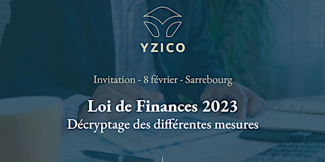 Réunion Loi de Finances 2023 - Sarrebourg