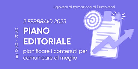 Immagine principale di Piano editoriale 