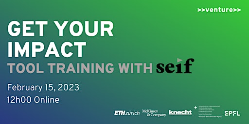 Get Your Impact tool training with SEIF