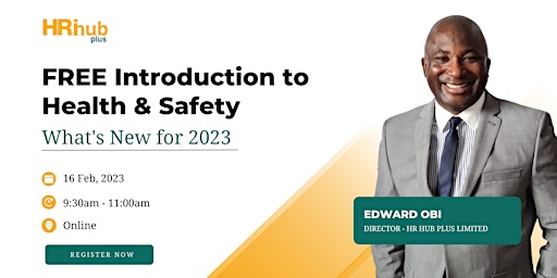 FREE Introduction to Health & Safety Online Event