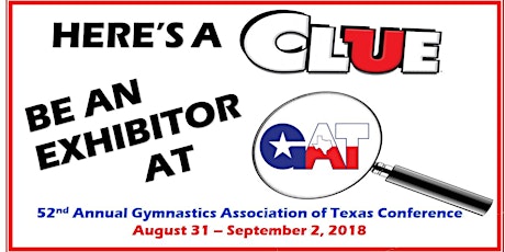 Imagen principal de Gymnastics Association of Texas VENDOR BOOTHS 2018