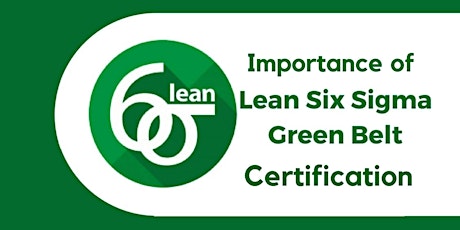 Lean Six Sigma Green Belt Certification Training in Baltimore, MD