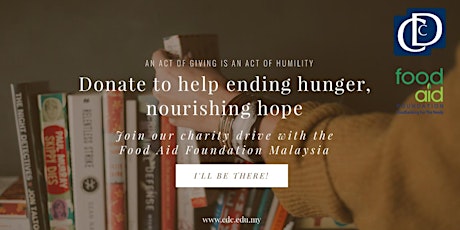 Charity Drive with Food Aid Foundation (Books Sale)