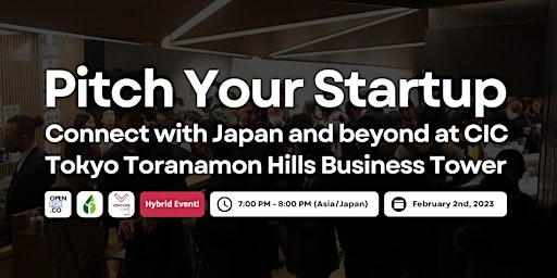 Pitch Your Startup and Connect with Strategic Partners in Japan and Beyond