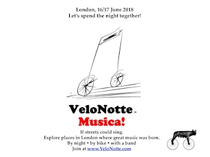 Velonotte Musica in London primary image
