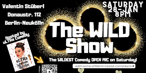 A Wild Show - Stand Up Comedy in English - Open Mic