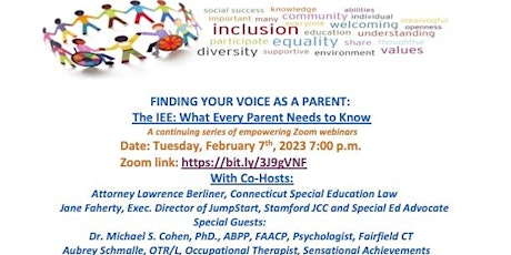 Finding Your Voice as a Parent Webinar: Independent Educational Evaluation