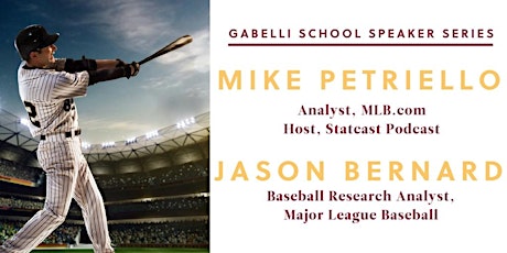 Gabelli School Speaker Series: Major League Baseball Statcast Chat primary image