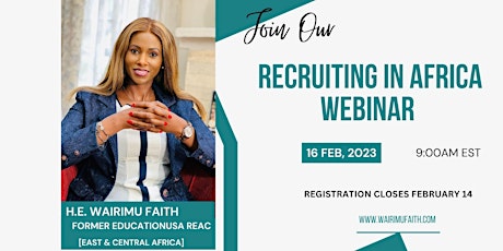 Recruiting in Africa Webinar