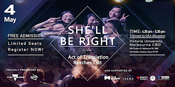 She'll Be Right: Act of Translation Reaches Out