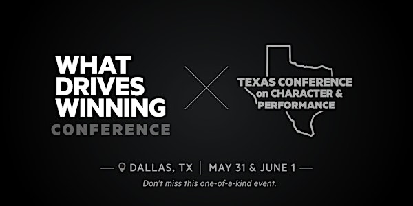 What Drives Winning Conference + Texas Educators Event