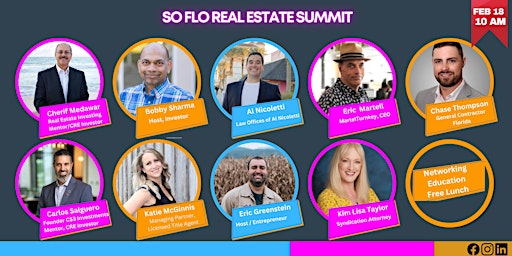So Florida Real Estate Summit- Full Day Educational and Networking Event