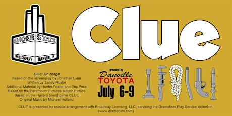 Clue presented by Danville Toyota
