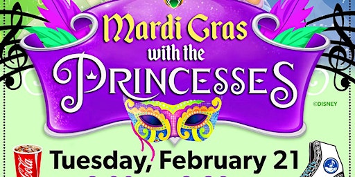 Disney Hits Mardi Gras Princess Party w/ Princess Tiana & Princess Jasmine