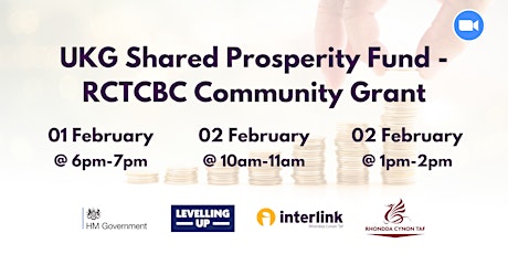 UKG Shared Prosperity Fund  - RCTCBC Community Grant
