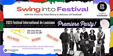 Swing Into Festival - 2023 Pin & Poster Premiere Party