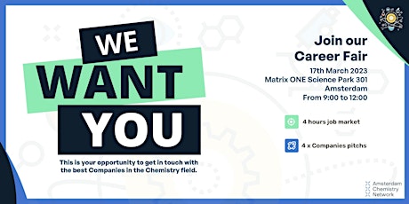 We want you - Career Fair