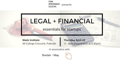 Legal + Financial Essentials for Startups primary image