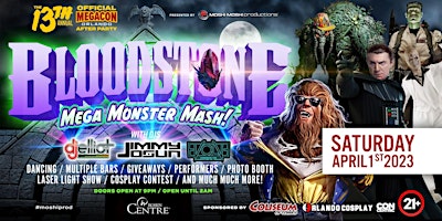 13th Annual Official  MegaCon Saturday Afterparty -BLOODSTONE-