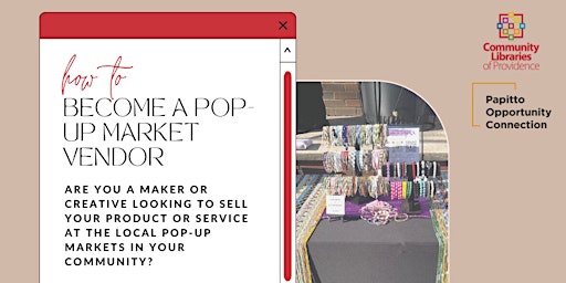 How to be a Pop up Market Vendor