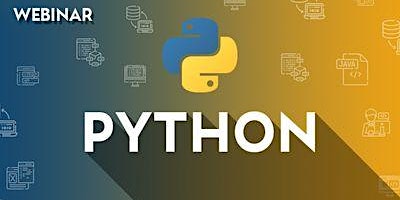 Imagem principal do evento Python Programming Basics Course, Evenings.  Virtual Classroom.