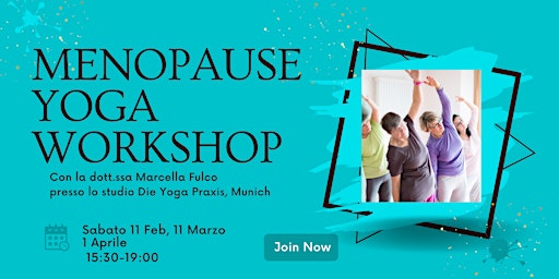 Menopause Yoga Workshop, in Italiano