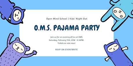 Kids' Night Out - Pajama Party - Feb. 11th