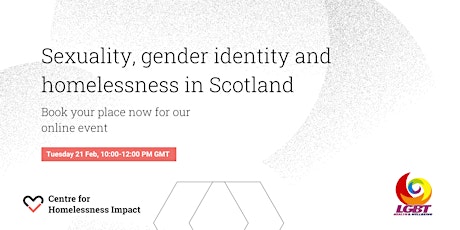 Sexuality, gender identity and homelessness in Scotland