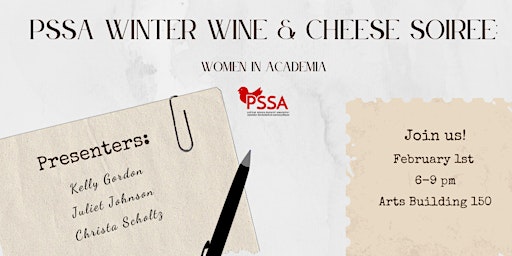 Women in Academia (PSSA Wine and Cheese)