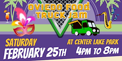 Oviedo Food Truck Jam!  Helpful Hands Food Truck  event February 25, 2023