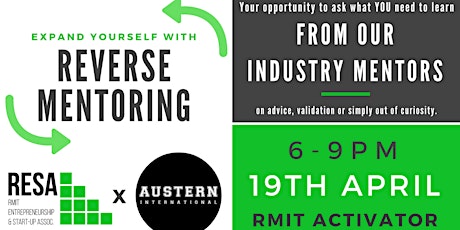 Expand Yourself with AUSTERN x RESA: Reverse Mentoring primary image