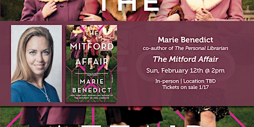 Marie Benedict presents "The Mitford Affair"