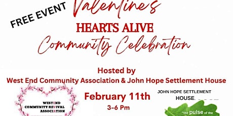 Valentine's Hearts Alive Community Celebration