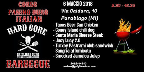 Immagine principale di Corso Speciale PANINO DURO - Italian Hardcore Barbecue 