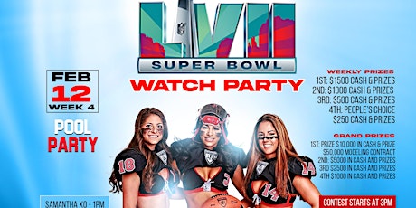 Super Bowl Watch Party & week 4 of Miss Utopia 2023