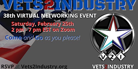 38th Vets2industry Virtual Networking Circuit Event