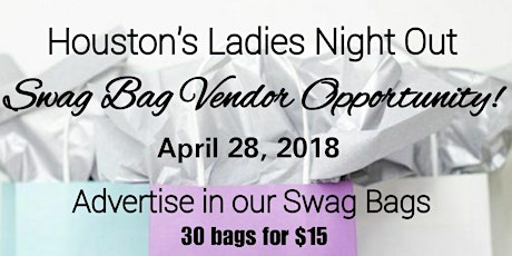 Swag Bag Vendor Opportunity primary image