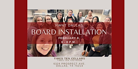 HWNT Dallas Board Installation Ceremony primary image
