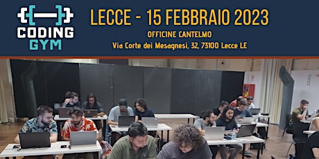 Coding Gym Lecce - Febbraio 2023