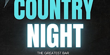 Country Night @ The Greatest Bar