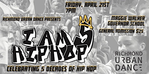 I AM HIP HOP 5 "Celebrating 5 Decades Of Hip Hop"