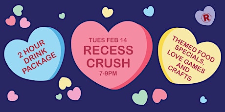 RECESS CRUSH: Valentine's Day Party