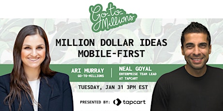 Go-to-Millions: Million Dollar Ideas - Mobile -First