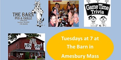 Imagen principal de Game Time Trivia Tuesday Nights at the Barn in Amesbury