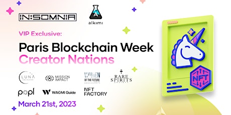 Paris Blockchain Week - VIP Private Networking Event