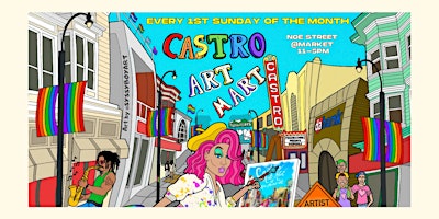 Castro Art Mart every 1st Sunday of the Month